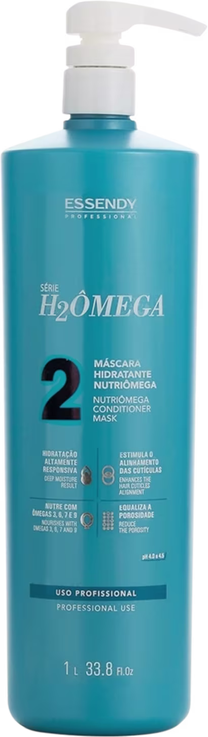 Máscara capilar hidratante contendo 1L