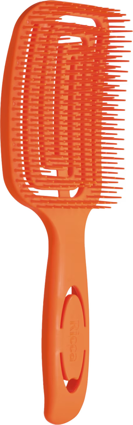 Escova de Cabelo Raquete Wet & Dry, da marca Ricca.