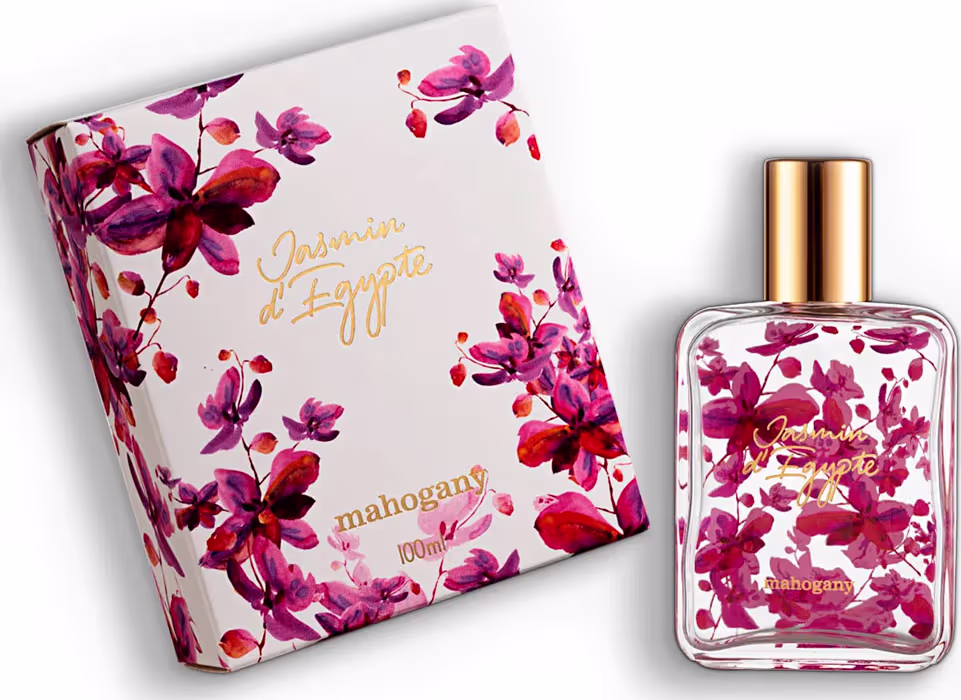 Desodorante Colônia Feminino Jasmin d'Egypte Mahogany, 100ml.