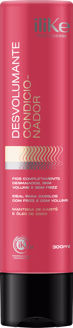 Condicionador iLike Professional Desvolumante, 300ml.