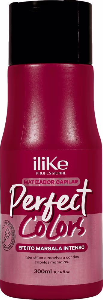 Matizador Capilar iLike Professional Perfect Colors Marsala Intenso, 300ml.