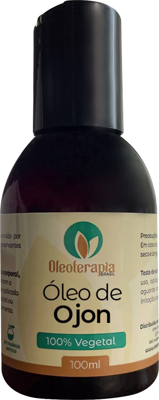 A imagem mostra Óleo de Ojon 100ml da Oleoterapia Brasil.