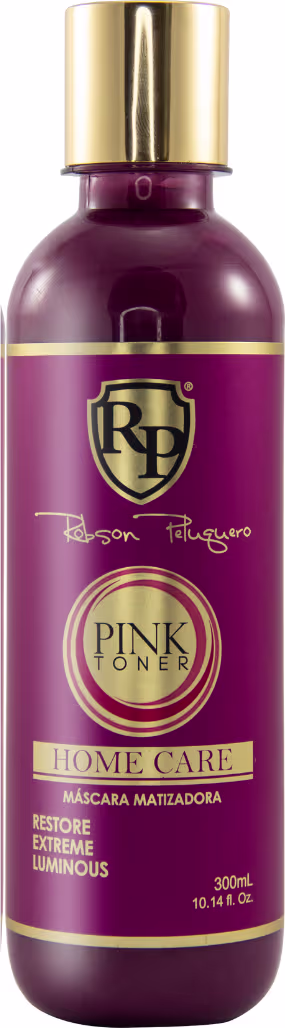 Máscara Capilar Matizadora Robson Peluquero Pink Toner Home Care, 300ml.