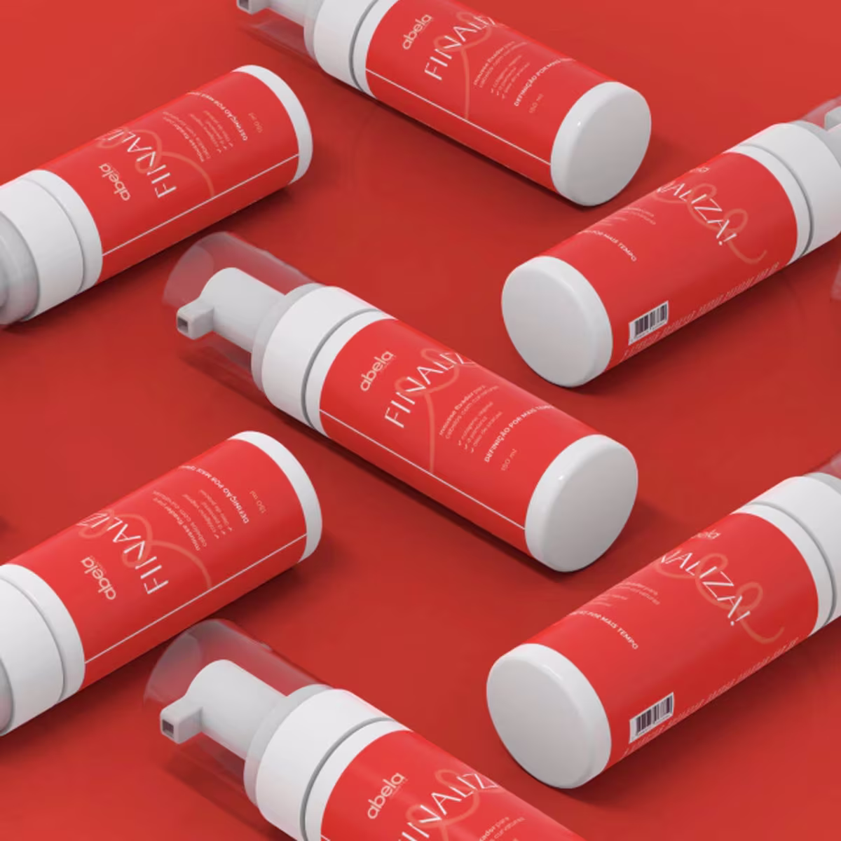 Mousse Modelador Capilar Abela Cosmetics Finaliza!, 150ml.
