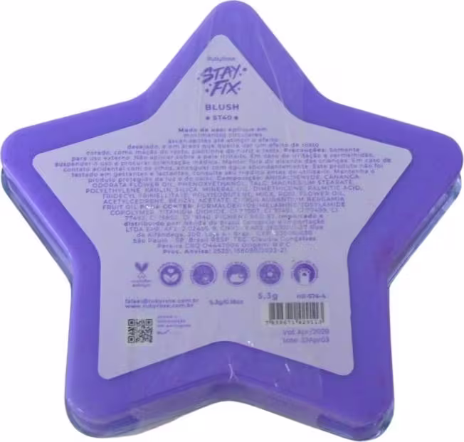 Blush Compacto Ruby Rose Stay Fix ST40, 5,3g.