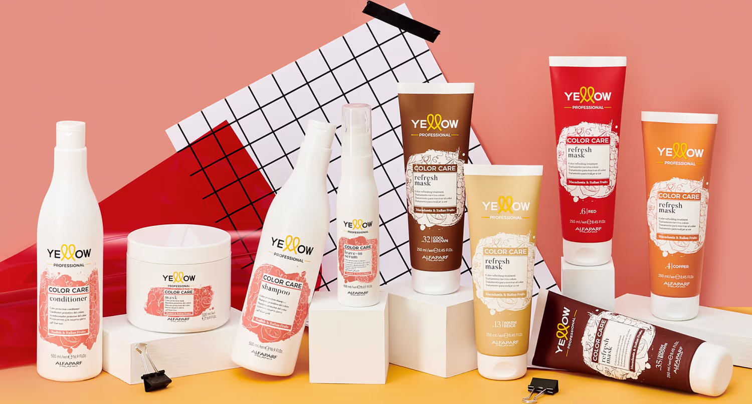 Máscara Capilar Yellow Color Care Radish & Italian Fruits, 500ml.