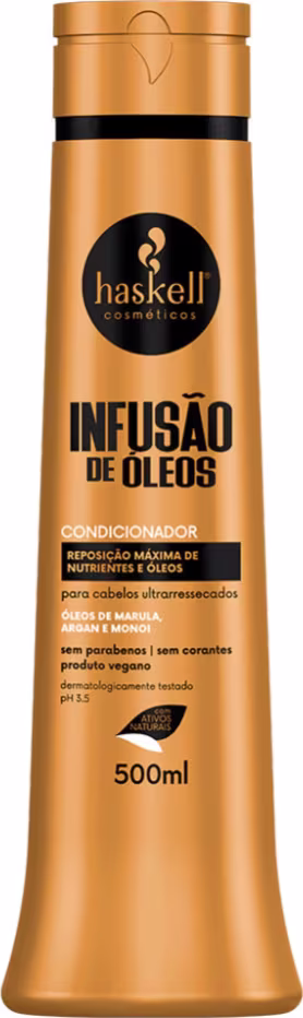 Condicionador Haskell Infusão de Óleos, 500ml.
