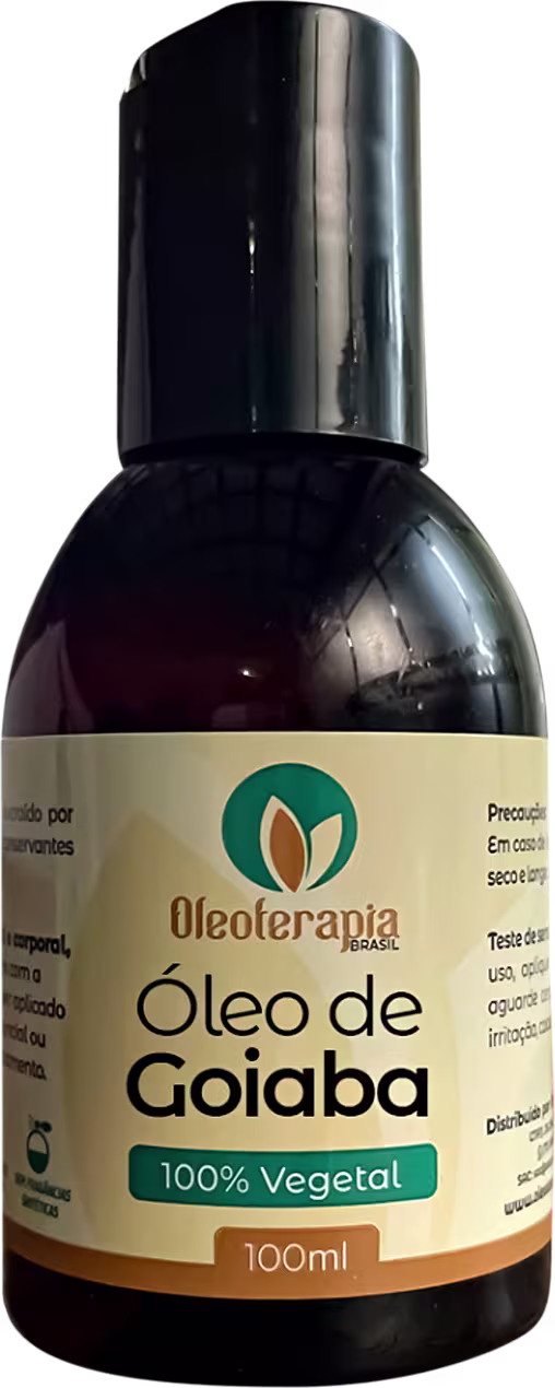 Óleo Vegetal de Goiaba, da marca Oleoterapia Brasil.