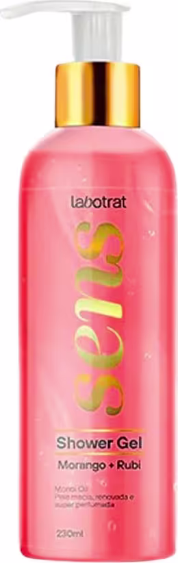 Shower Gel Labotrat Sens Morango + Rubi Duo.