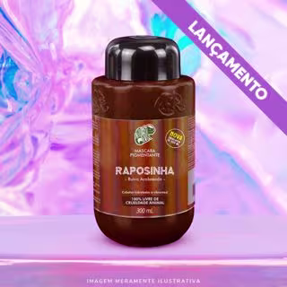 Máscara Pigmentante Capilar Kamaleão Color Raposinha, 300ml.