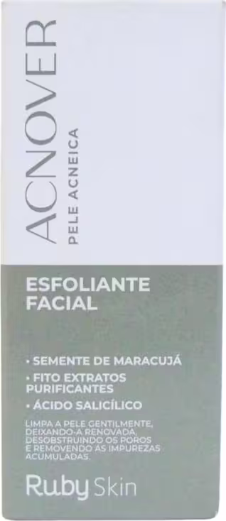 Ruby Rose Ruby Skin Acnover Pele Acneica - Esfoliante Facial 50g