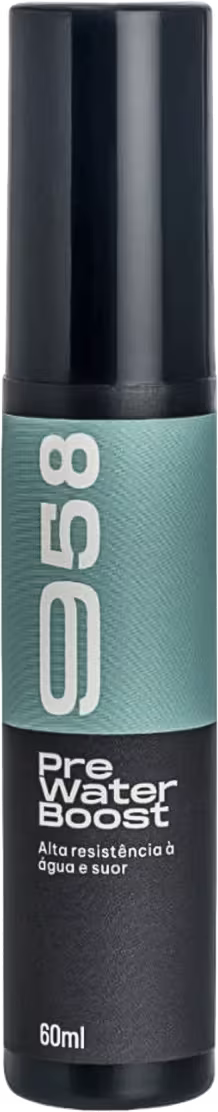 Loção protetora corporal Pre Water Boost, da marca 958.