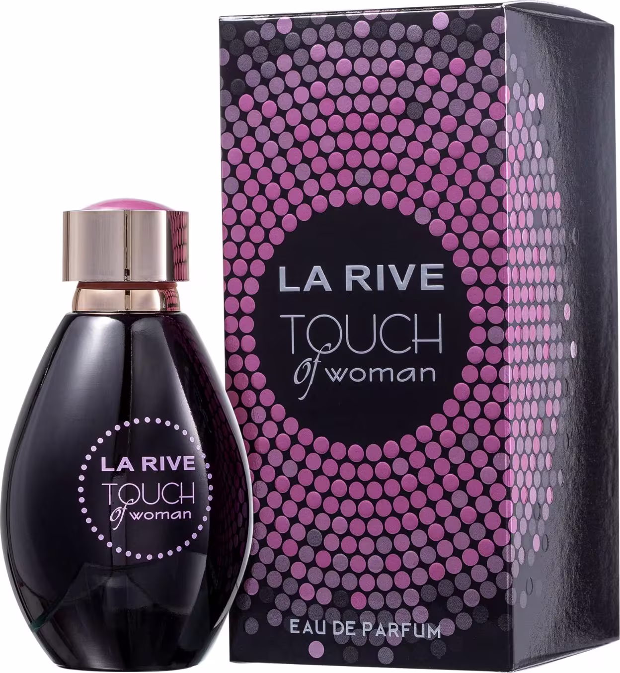 Perfume da linha Touch of Woman de La Rive.