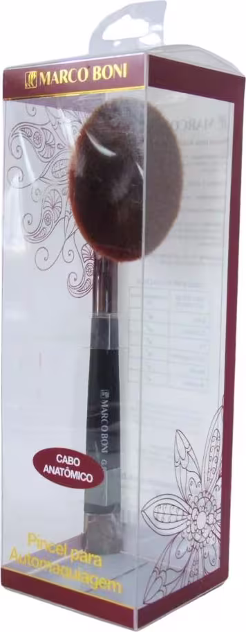 Pincel para Maquiagem Marco Boni Oval G8, 1 unidade.