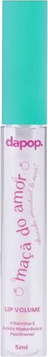 Gloss Labial Dapop Maçã do Amor Lip Volume de 5ml