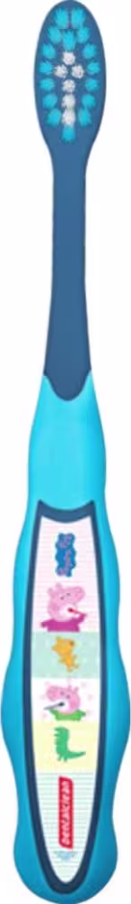 A imagem mostra a Escova de dentes infantil da marca Dentalclean em resolução aumentada.