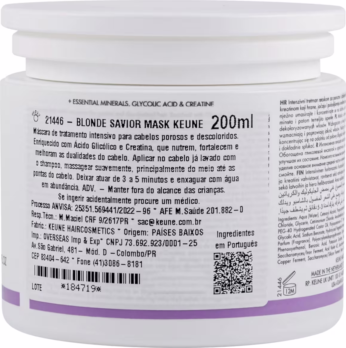 Kit Keune Care Blonde Savior Duo Treat, 2 produtos.