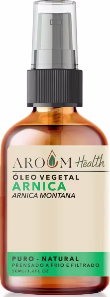 Óleo Vegetal Arnica Montana, da marca Aroom Aromaterapia.