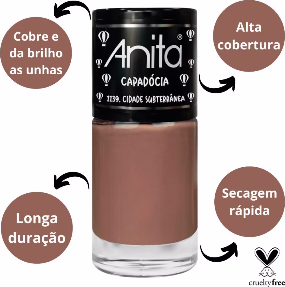 Esmalte Anita Capadócia Cidade Subterrânea 10ml