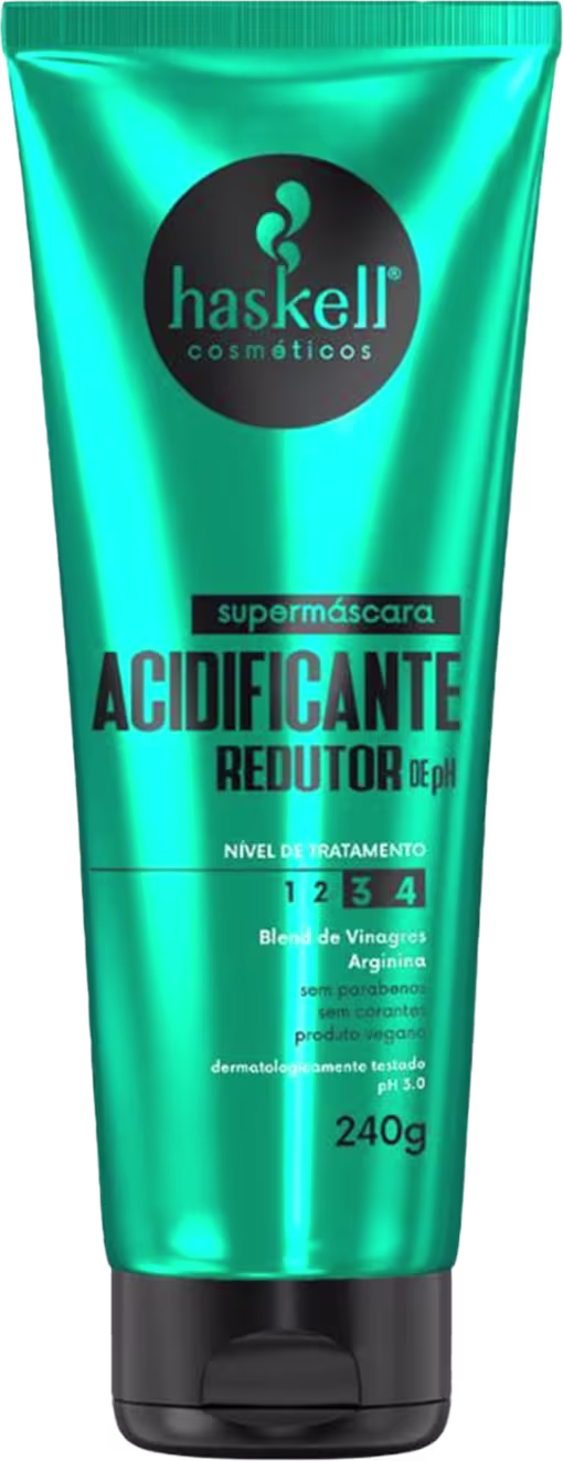 Kit Haskell Acidificante & Touca de Cetim, 2 produtos.