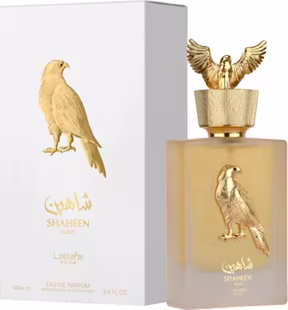Perfume Shaheen Gold de Lattafa na BLZ.