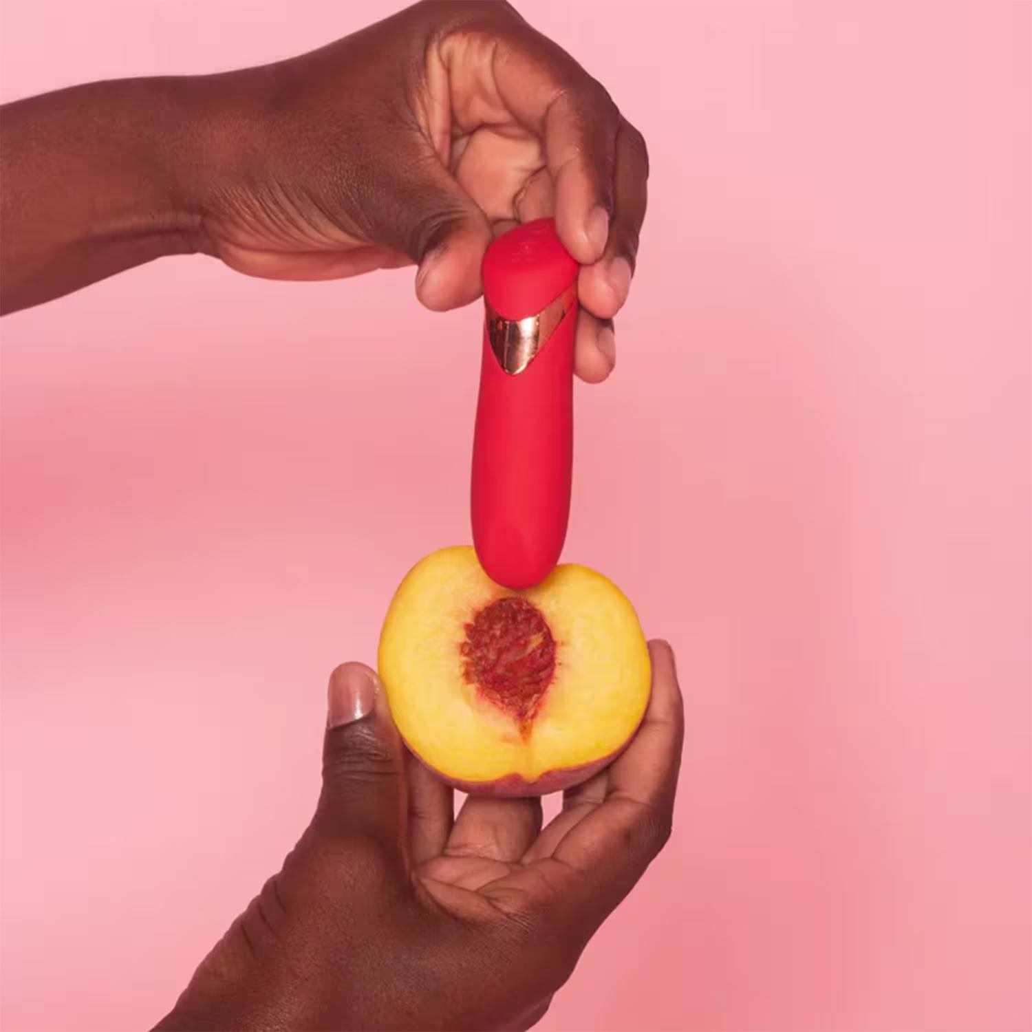 Vibrador Bullet Divine Vermelho de Désir Atelier.