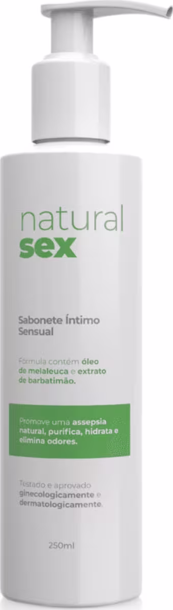 Sabonete Íntimo Líquido Natural Sex - 250 ml