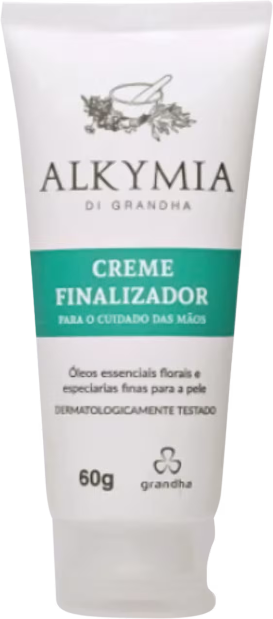 Creme hidratante para mãos.