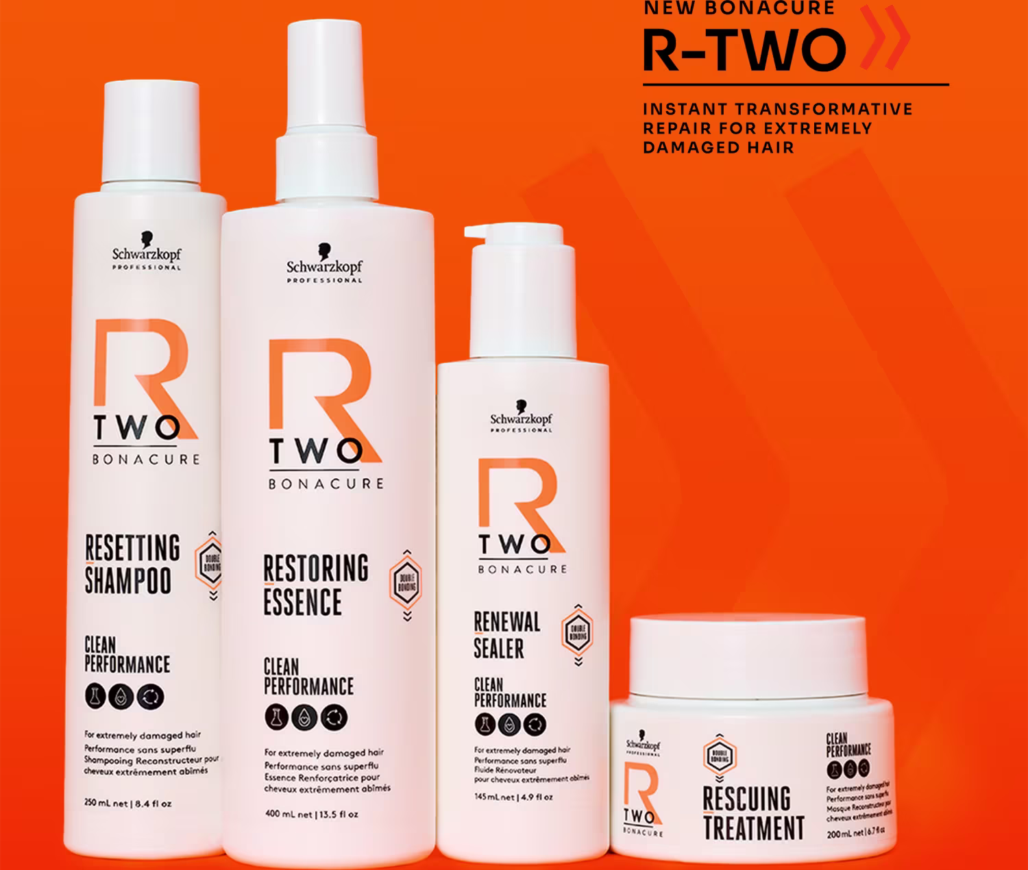 Leave-in Schwarzkopf Professional Bonacure R-TWO Renewal Sealer, 145ml.