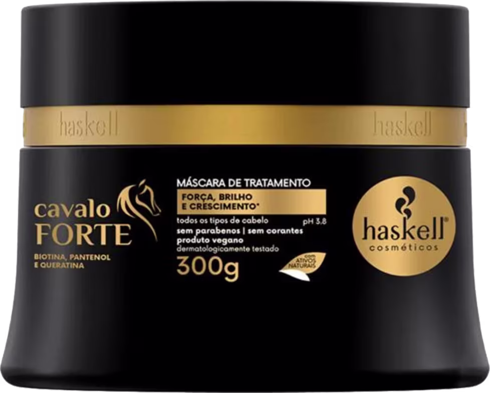 Kit Haskell Cavalo Forte + Espátula, 2 produtos.
