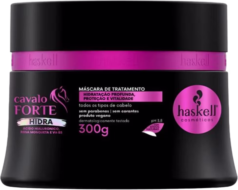 Máscara Hidratação Haskell Cavalo Forte Hidra 300g