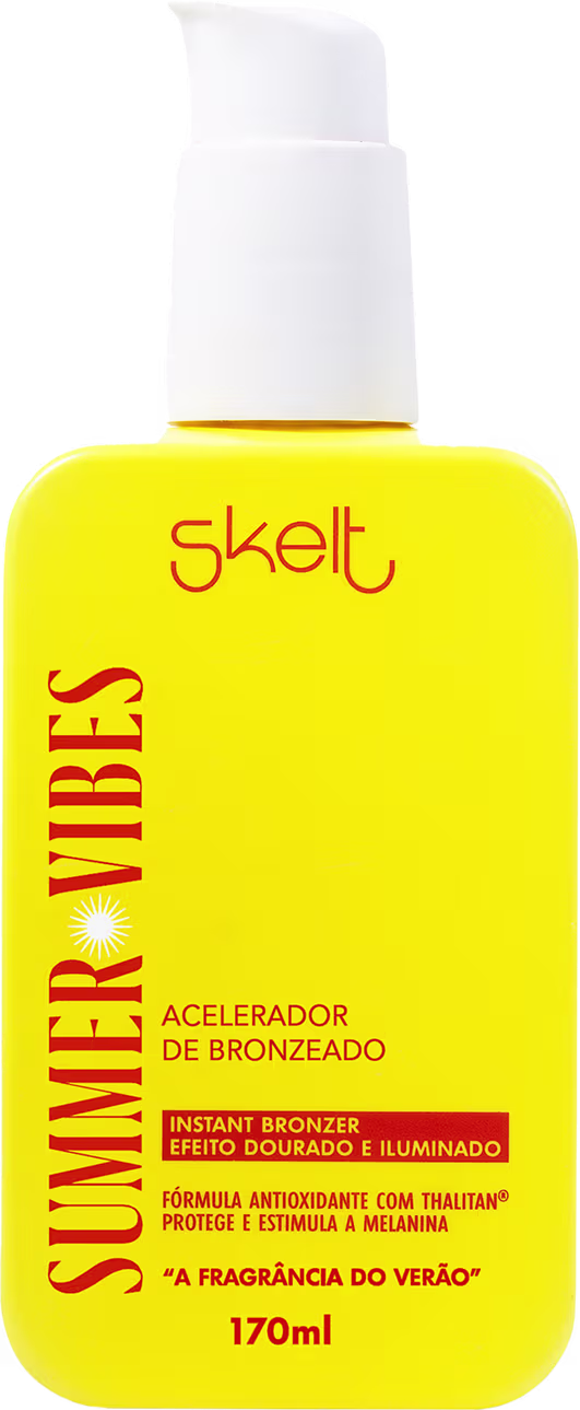 Acelerador de Bronzeado Skelt Summer Vibes, 170ml.