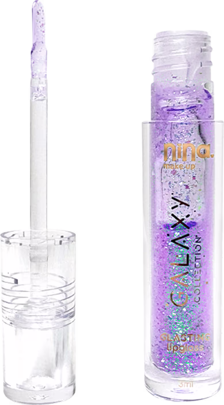Lip Gloss Nina Makeup Galaxy na cor Sedna