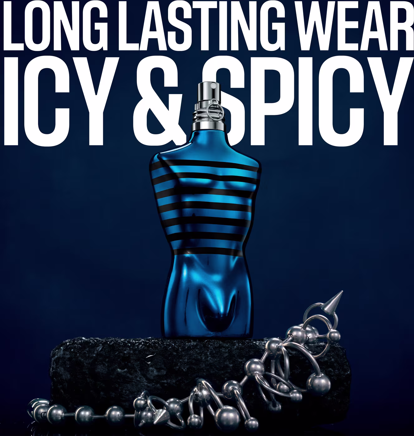 Perfume Importado Masculino Le Male in Blue Jean Paul Gaultier EDP, 125ml.