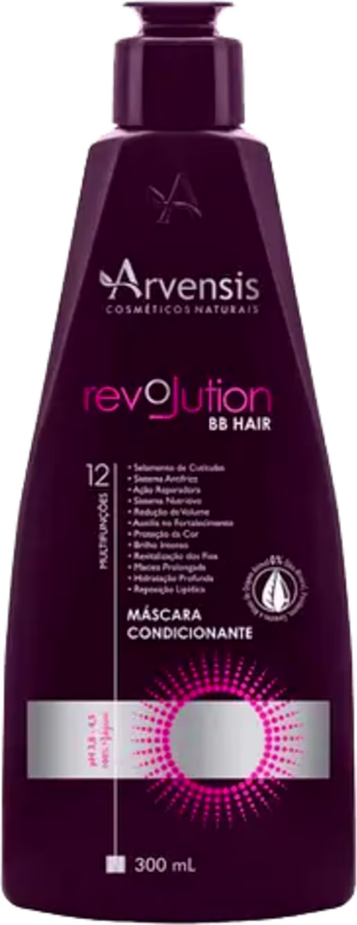 Máscara condicionante Revolution BB Hair de Arvensis Cosméticos Naturais.