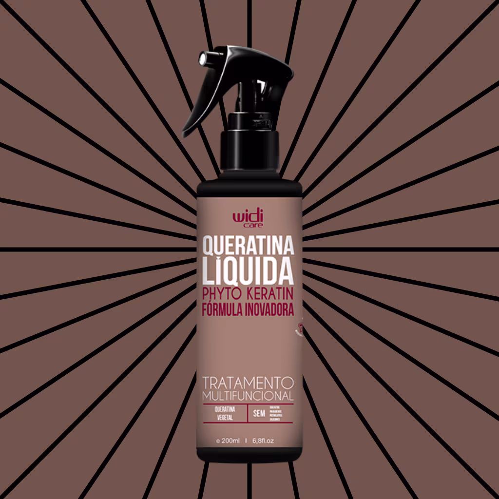 Tratamento Reconstrutor Widi Care Phyto Keratin Queratina Líquida, 200ml.