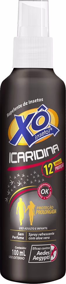 Repelente de Insetos Xô Inseto Icaridina Spray 100ml