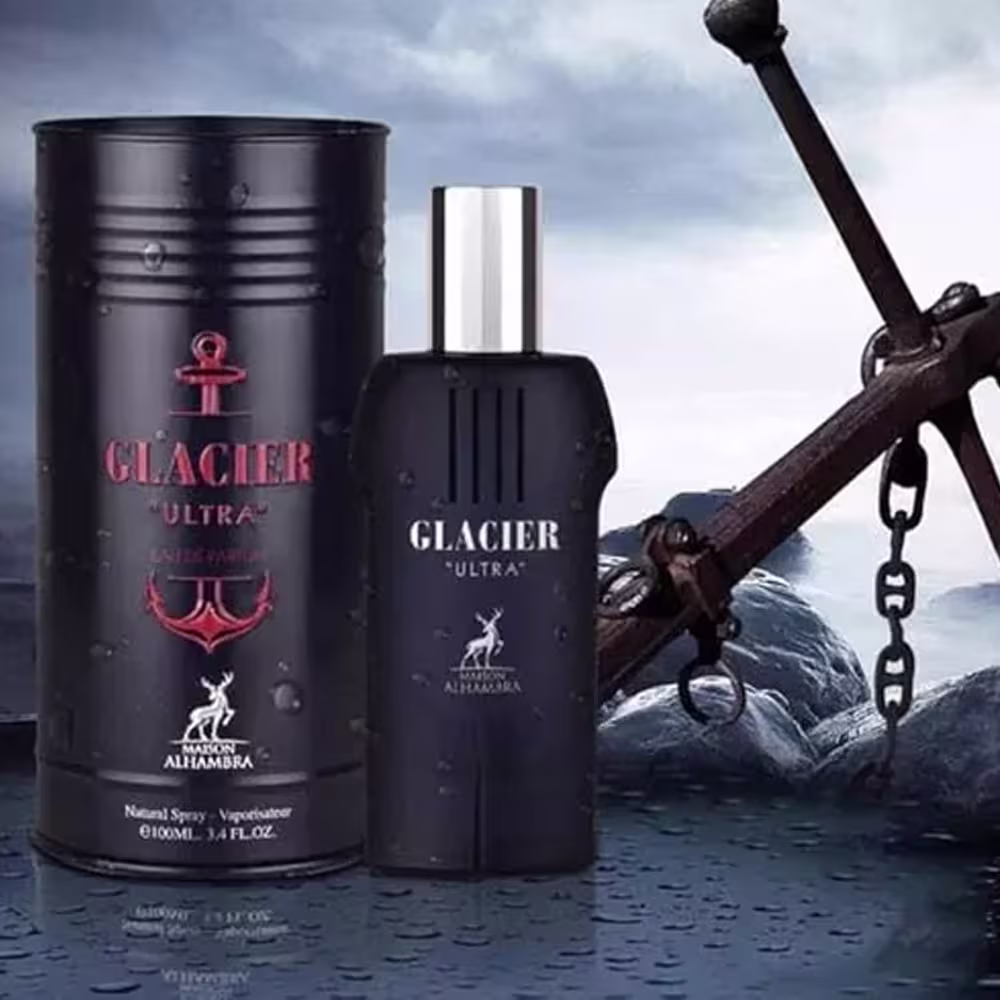 Perfume Masculino Glacier Ultra Maison Alhambra EDP, 100ml.