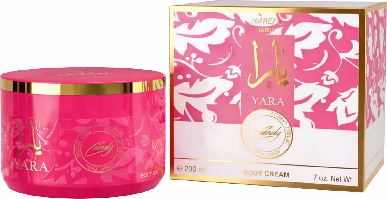 Creme Hidratante Corporal Isabelle La Belle Yara Candy, 200g.