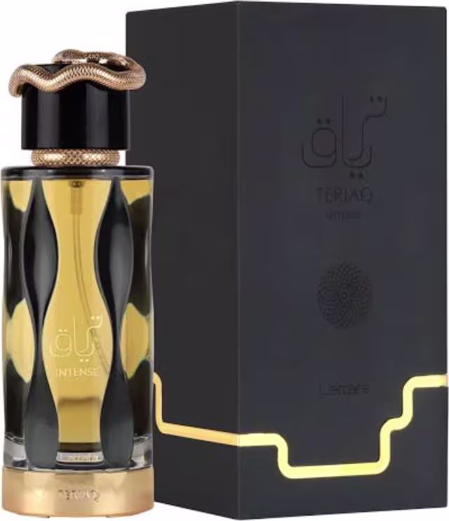 Perfume Teriaq Intense Lattafa Perfumes Eau de Parfum Unissex 100ml.