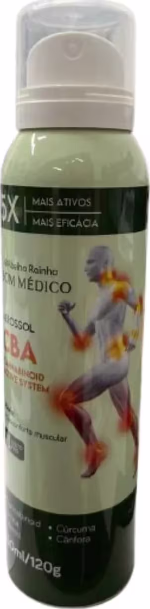 Spray Aerossol Abelha Rainha Bom Médico CBA Cannabinoid Active System, 150ml.