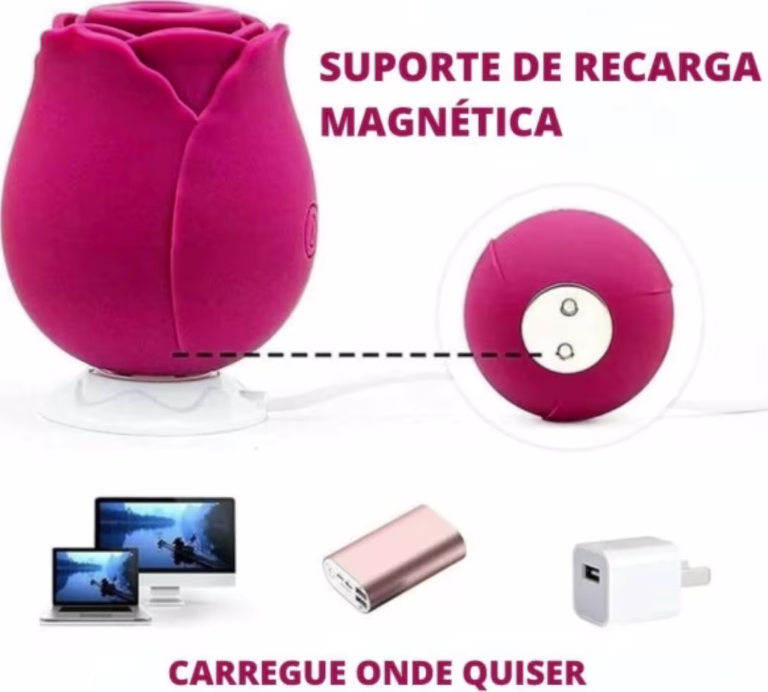 Sugador de Clitóris Sexy Import Rosa, 1 produto.