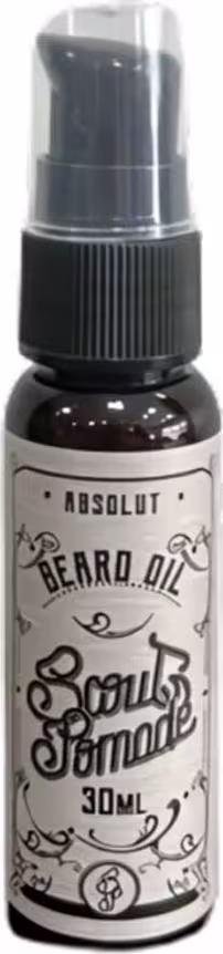 Óleo para Barba Scout Pomade Absolut Beard Oil. Volumetria de 30ml.