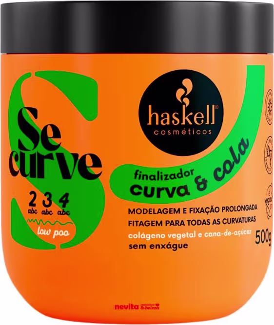 Finalizador Curva & Cola Se Curve Haskell Modela Fixa Fitagem 500G