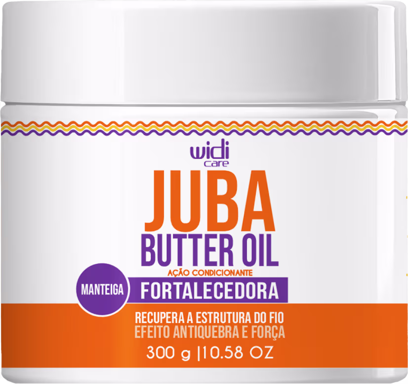 Máscara Capilar Fortalecedora Widi Care Juba Butter Oil, 300g.