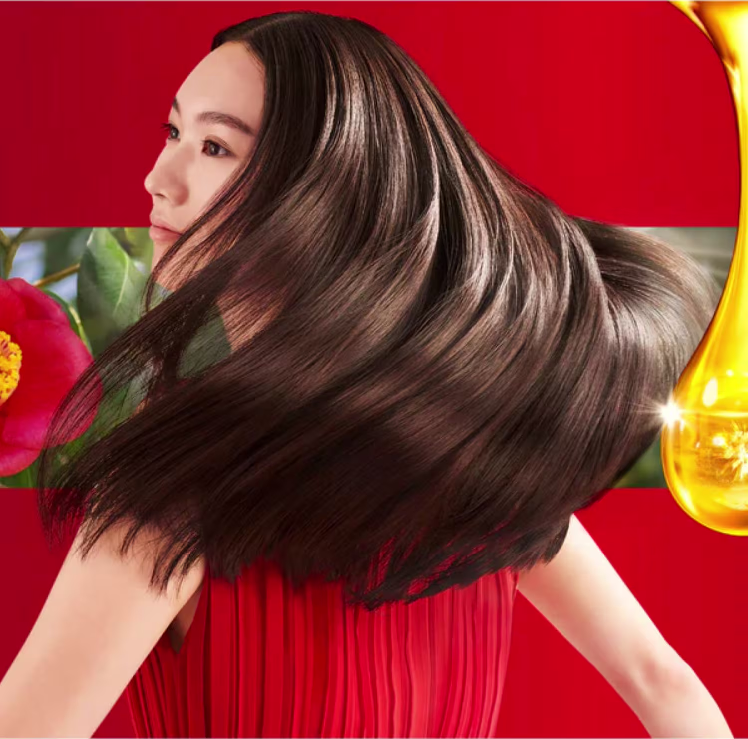 Kit Tsubaki Premium Moist & Repair + Oil Force M, 2 produtos.