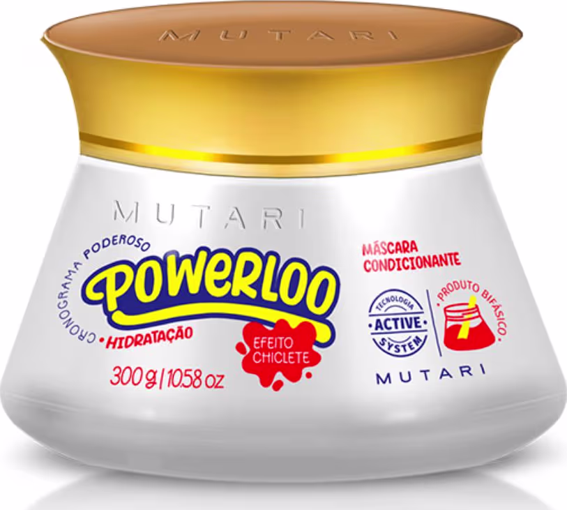 Máscara Hidratação PowerLoo Mutari - 300g