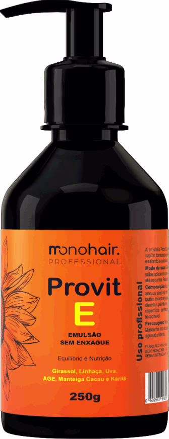 Emulsão Capilar Provit E de Monohair Professional.