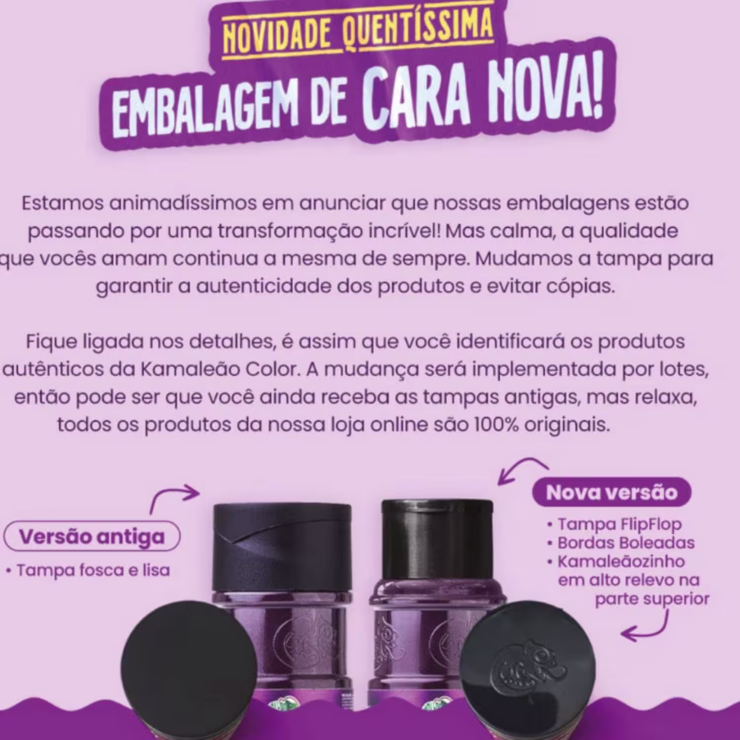 Máscara Pigmentante Kamaleão Color Beija-Flor, 100ml.