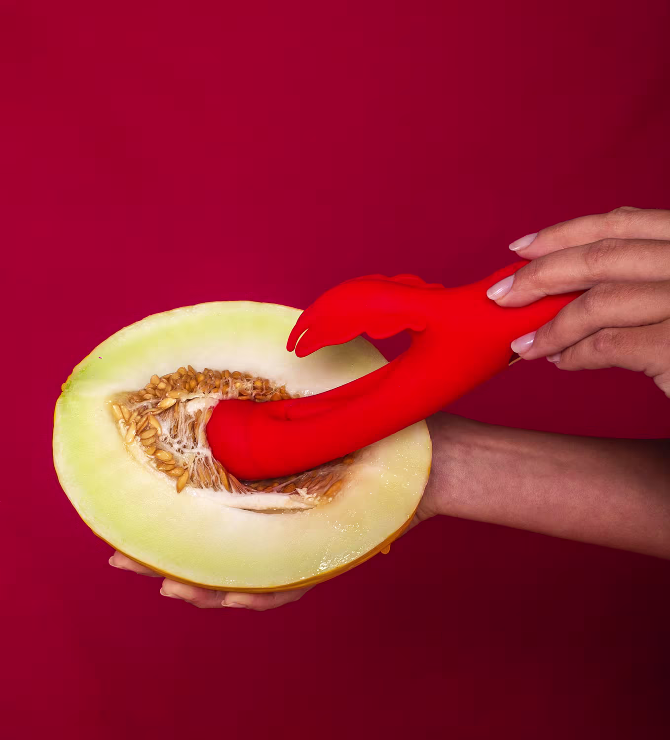 Vibrador Rabbit Butterfly Vermelho